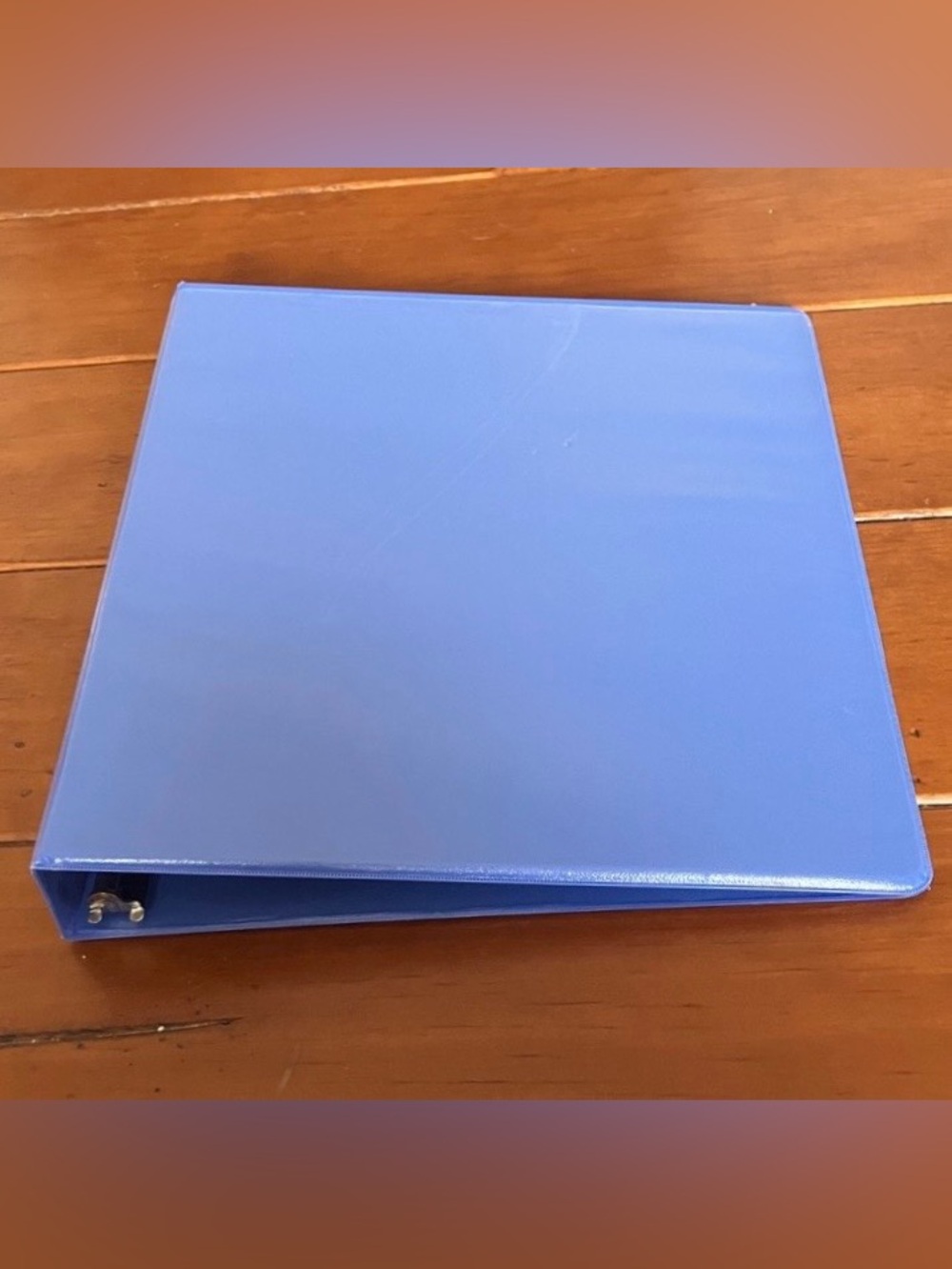 Blue Staples Binder